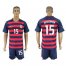 USA #15 Beckerman Away Soccer Country Jersey