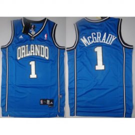 Orlando Magic 1 Tracy Mcgrady Blue Swingman NBA Jerseys Cheap