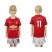 Manchester United #11 Martial Home Kid Soccer Club Jersey