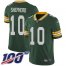 Nike Green Bay Packers #10 Darrius Shepherd Green Team Color Mens Stitched NFL 100th Season Vapor Untouchable Limited Jersey