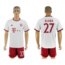 Bayern Munchen #27 Alaba Sec Away Soccer Club Jersey