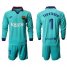 Barcelona #1 Ter Stegen Third Long Sleeves Soccer Club Jersey