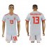 Spain #13 Arrizabalaga Away Soccer Country Jersey