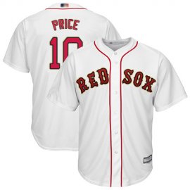 Boston Red Sox #10 David Price White Cool Base Stitched Youth MLB Jersey