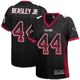 Nike Atlanta Falcons #44 Vic Beasley Jr Black Alternate Womens Stitched NFL Elite Drift Fashion Jersey