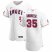 Los Angeles Angels #35 Matt Andriese Mens Nike White Home 2020 Authentic Player MLB Jersey