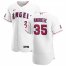 Los Angeles Angels #35 Matt Andriese Mens Nike White Home 2020 Authentic Player MLB Jersey