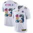 Cleveland Browns #13 Odell Beckham Jr. Mens White Nike Multi-Color 2020 NFL Crucial Catch Limited NFL Jersey