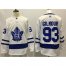 Adidas Toronto Maple Leafs #93 Doug Gilmour White Road Authentic Stitched NHL Jersey