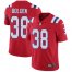 Nike New England Patriots #38 Brandon Bolden Red Alternate Mens Stitched NFL Vapor Untouchable Limited Jersey