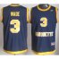 Marquette Golden Eagles 3# Dwyane Wade Navy Blue College Basketball NCAA Jerseys Cheap