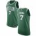 Mens Nike Boston Celtics #7 Jaylen Brown Green NBA Authentic Icon Edition Jersey