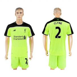 Liverpool #2 Clyne Sec Away Soccer Club Jersey