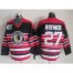 Chicago Blackhawks #27 Jeremy Roenick Red/Black 75TH CCM Stitched NHL Jersey