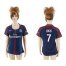 Womens Paris Saint-Germain #7 Lucas Home Soccer Club Jersey