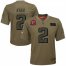 Youth Atlanta Atlanta Falcons #2 Matt Ryan Nike Camo 2019 Salute to Service Game Jersey