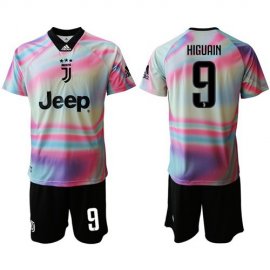 Juventus #9 Higuain Anniversary Soccer Club Jersey