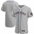 New York Mets Mens Nike Gray Road 2020 Authentic Official Team MLB Jersey