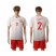 Poland #2 Glik Home Soccer Country Jersey