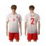 Poland #2 Glik Home Soccer Country Jersey