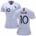 Womens France #10 Zidane Away Soccer Country Jersey