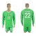 Germany #22 Ter Stegen Green Goalkeeper Long Sleeves Soccer Country Jersey