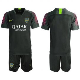 Boca Juniors Blank Black Goalkeeper Soccer Club Jersey