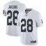 Nike Las Vegas Raiders #28 Josh Jacobs White Mens Stitched NFL Vapor Untouchable Limited Jersey