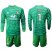 Lyon #1 Lopes Green Goalkeeper Long Sleeves Soccer Club Jersey