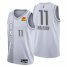 Oklahoma City Oklahoma City Thunder #11 Theo Maledon Mens Nike Gray 2021/22 Swingman NBA Jersey – City Edition Mens