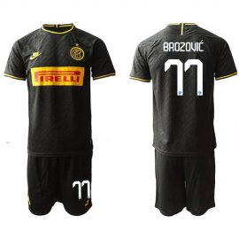 Inter Milan #77 Brozovic Third Soccer Club Jersey