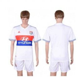 Lyon Blank Home Soccer Club Jersey