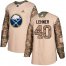 Adidas Buffalo Sabres #40 Robin Lehner Camo Authentic 2017 Veterans Day Youth Stitched NHL Jersey