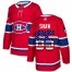 Adidas Montreal Canadiens #65 Andrew Shaw Red Home Authentic USA Flag Stitched NHL Jersey
