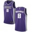 Mens Nike Sacramento Kings #8 Bogdan Bogdanovic Purple NBA Swingman Icon Edition Jersey