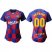 Womens Barcelona Personalized Home Soccer Club Jersey