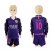 Barcelona #10 Messi Away Long Sleeves Kid Soccer Club Jersey