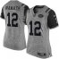 Nike New York Jets #12 Joe Namath Gray Womens Stitched NFL Limited Gridiron Gray Jersey