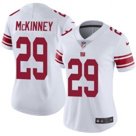Nike New York Giants #29 Xavier McKinney White Womens Stitched NFL Vapor Untouchable Limited Jersey