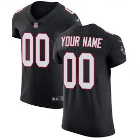 Nike Atlanta Falcons Customized Black Alternate Stitched Vapor Untouchable Elite Mens NFL Jersey
