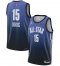 Mens 2023 All-Star #15 Nikola Jokic Blue Game Swingman Stitched Basketball Jersey