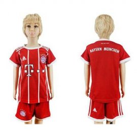 Bayern Munchen Blank Home Kid Soccer Club Jersey