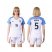 Womens USA #5 Besler Home Soccer Country Jersey