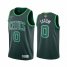 Nike Boston Celtics #0 Jayson Tatum Green Swingman Youth 2022 NBA Finals Earned Edition Jersey Youth