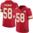 Nike Kansas City Chiefs #58 Derrick Thomas Red Team Color Mens Stitched NFL Vapor Untouchable Limited Jersey