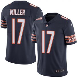 Nike Chicago Bears #17 Anthony Miller Navy Blue Team Color Mens Stitched NFL Vapor Untouchable Limited Jersey