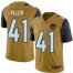 Nike Jacksonville Jaguars #41 Josh Allen Gold Mens Stitched NFL Limited Rush Jersey