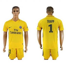 Paris Saint-Germain #1 Trapp Away Soccer Club Jersey