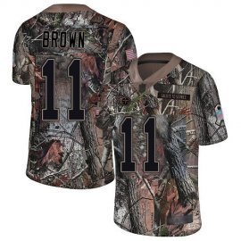 Nike Tennessee Titans #11 A.J. Brown Camo Youth Stitched NFL Limited Rush Realtree Jersey