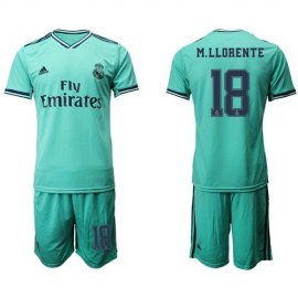 Real Madrid #18 M.Llorente Third Soccer Club Jersey